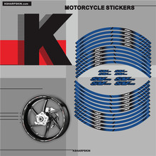 Adesivo de pneu de motocicleta decalque decoração refletiva de aro interno para suzuki sv650 2024 - compre barato