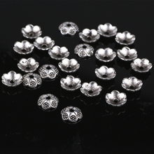 6mm Metal 500Pcs/lot Flower Bead Caps Vintage Filigree DIY Jewelry Making Findings Silver Plated Accessories Components Supplies 2024 - buy cheap