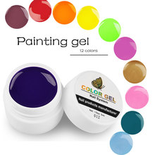 Beateal New Free Shipping Painting Gel Nail Art Design Manicure 5Ml Soak Off Enamel Gel Polish LED UV Gel Nail Polish Lacquer 2024 - buy cheap