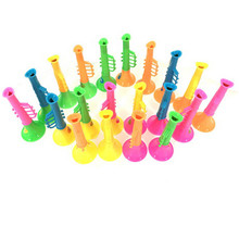 5Pcs/lot Double Horn Hooter Trumpet Multi-Color Instruments Music Baby Plastic Toys Infant Playing Type Childrens Gift Random 2024 - buy cheap