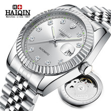 Haiqin-novo relógio mecânico masculino de luxo, relógio de pulso automático militar esportivo para negócios 2024 - compre barato