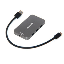 USB-концентратор с 3 портами и двумя портами USB C для MacBook, MateBook, DELL, Xiaomi, Lenovo 2024 - купить недорого