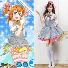 Vestido de cosplay de Anime japonés para mujer, traje de mucama, Kousaka Honoka, Love live, lolita, candy Cos, novedad de 2022 2024 - compra barato