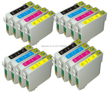 16 совместимых картриджей для принтеров EPSON, чернильные картриджи для принтеров EPSON STYLUS SX100 SX105 SX110 SX115 SX200 2024 - купить недорого
