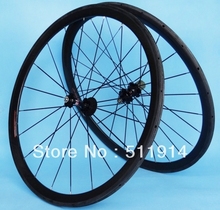 Full Carbon Road Bike Tubular  Wheelset 700C -38MM NOVATEC Hubs -  BLACK 2024 - buy cheap