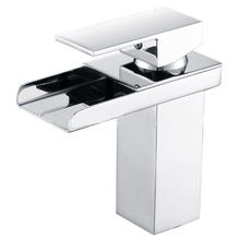 X8315B1 - Luxury Deck Mounted Chrome Finish Brass Material Hot and Cold Water Basin Tap 2024 - buy cheap