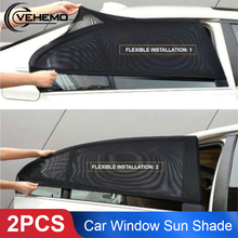 2pcs Car SunShade Vehicle Windshield Sunshade Window Covers Auto Curtain Car Sun shade for UV Protection Front Windshield Parts 2024 - buy cheap