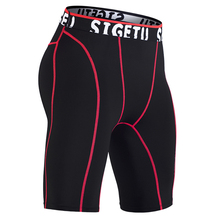 Pantalones cortos deportivos de compresión para hombre, ropa interior de entrenamiento para Crossfit, Fitness, color negro 2024 - compra barato