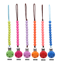 Hot Selling Baby Care Pacifiers Nipples Clip Chain Infant Child Cuddly Plush Soother Chain Dot Pacifier Clips Teether 2024 - buy cheap