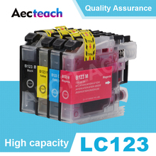 4 Color Compatible Ink Cartridge LC121 LC123 For Brother MFC-J4410DW J4510DW J4610DW J4710DW J6520DW J6720DW Inkjet Printer 2024 - buy cheap