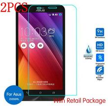 2PCS Tempered Glass For Asus ZenFone Zoom Screen Protector protective film For ZX550 ZX551ML Glass 2024 - buy cheap