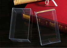 200pcs 8x8x9 Jóias Caixas De Armazenamento Caixa de Plástico Transparente Caixa de Presente Claro Pvc Embalagem Caixa De Exibição Pvc Boxen Para Qua/natal 2024 - compre barato