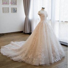 Julia Kui Real Photos Vintage Ball Gown Wedding Dress Off The Shoulder Bridal Gown Robe De Mariage Vestido De Novia Custom Made 2024 - buy cheap