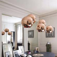 Fashion Glass Ball Pendant Lights Art Decoration Living Room Restaurant Bar LED E27 Lamp 2024 - buy cheap