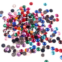 LF 500Pcs Mixed Round Acrylic Decoration Flatback Cabochon Embellishment For Crafts Scrapbooking Diy Versiering Accessories 2024 - buy cheap