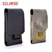 SZLHRSD-Bolsa de camuflaje del ejército para exteriores, bolsa con cinturón de enganche, para DEXP Z255 Z155 G150, Philips I928 2024 - compra barato