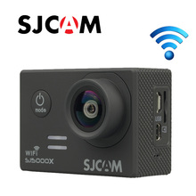 Sjcam-câmera de ação, sj5000x elite, wi-fi, 24fps 4k, 30fps 2k, giroscópio esportivo, hd, dv, mergulho, 30m, capacete, frete grátis 2024 - compre barato