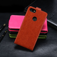 For Lenovo A5 Case Cover Luxury Leather Flip Case For Lenovo A5 L18011 Protective Phone Case Back Cover 5.45" 2024 - buy cheap
