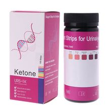 100 Strips Ketone Test Strips Urine Tester Reagent Strip Anti-VC Test-Atkins Diet Weight Loss Analyze Analysis Urinary URS-1K 2024 - buy cheap