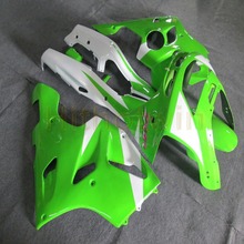 Carenado personalizado para motocicleta ZX6R, 1994, 1995, 1996, 1997, ZX 6R + tornillos + kit de carrocería verde 2024 - compra barato