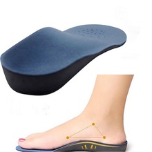 1 Pair Memory Foam Foot Care Insoles Orthotics Arch Pain Relief Support Shoe Insoles Insert Pads Cushion for Men Women 2024 - compre barato