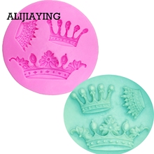 M0111 Crown Shape Silicone Mold,Cake Chocolate Kitchen Baking Mould, ,Dining Bar Fondant Cake Tools ,Cake Decorating 2024 - buy cheap