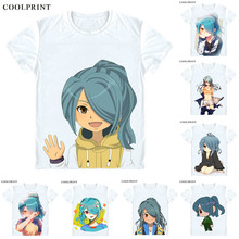 Coolprint Kazemaru Ichirouta T Shirt Inazuma Eleven Nathan Swift Men Casual TShirt Premium T-Shirt Printed Short Sleeve Shirts 2024 - buy cheap