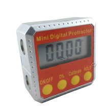 Digital Protractor Inclinometer Angle meter Digital Bevel Box 4 x 90 degree Range Metal case 2024 - buy cheap