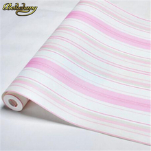 beibehang papel de parede. Boys wallpaper blue/pink non-woven wall paper kids classic stripe wall paper child for living room 2024 - buy cheap