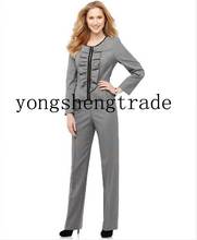 Gray Women Suits Custom Made Women Suit Fashion Women Suit Wholesale Women's Suits 603 2024 - buy cheap