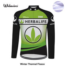herbalife Cycling Jersey Winter Long Bike Bicycle Thermal Fleece Ropa Roupa De Ciclismo Invierno Hombre Mtb Clothing 8012 2024 - buy cheap