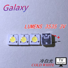 LUMENS LED Backlight  1W 3V 3535 3537 Cool white LCD Backlight for TV TV Application 500PCS 2024 - buy cheap