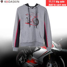 KODASKIN Racer Hoodies Motorcycle Racing Team Moto GP Sweatshirts for Ducati Panigale 1199 2024 - buy cheap