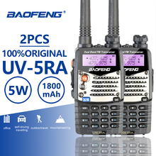 Baofeng UV-5RA-Walkie Talkie VHF Ham, transceptor de Radio Hf, Baofeng UV-5R, Walky Talky profesional actualizado, UV5R, 2 uds. 2024 - compra barato