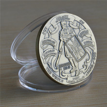 Free Shipping 20pcs/lot,NEW Armor of God High Relief Challenge Coin 2024 - buy cheap
