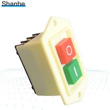 1pcs LC3-10 Drill press switch AC 220/380V 10A I/O Start Stop Self-Locking Push Button Switch 2024 - buy cheap