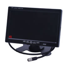 7 Inch Color TFT LCD DC 12V Car Monitor Rear View Headrest Display With 2 Channels Video Input For DVD VCD Reversing Camera 2024 - buy cheap