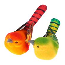 2pcs/Pack Cute Artificial Bird Home Table Garden Decoration Ornament Gift for Friend Cute Mini Foam Feather Bird Sparrow Tit 2024 - buy cheap