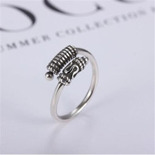 LULU-PIG   Koreanr Joint 925 Silver Ring Tail Ring Antique Korean Hand Jewelry Ring JZ083 2024 - buy cheap