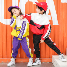 New arrival Hip-hop clothing set for teenagers boys fashion streetwear dance clothes girls tracksuit autumn children sport suits 2024 - buy cheap