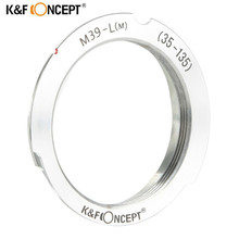 K&F Concept Lens Mount Adapter for Leica 35mm/135mm M39 Mount Lens to Leica DSLR Camera Body 2024 - buy cheap