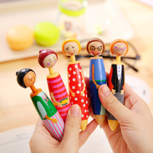 1PCS Creative Cute Cartoon Student Prize Little Girl Chunky Ballpoint Pen Gift Stationery Papelaria Escolar School Office Supply 2024 - buy cheap