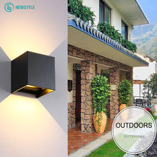 Square Outdoor Lighting Wall Lamps COB LED Hallway Wall Lights 6W 220V Bedroom Foyer Dining Room Aisle Modern Home Indoor Light 2024 - buy cheap