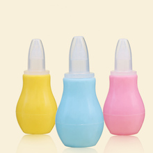 New Baby Health Care Manual silicone Nasal Aspirator Infant Nasal Suction device / cold Nose Cleaning Tool Safe non-toxic 2024 - buy cheap