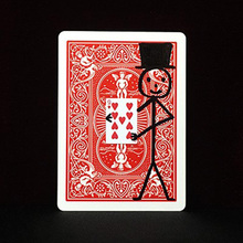 Card-Teran Magic Tricks Prediction Card Magia Magician Close Up Illusions Gimmick Props Chosen Card Appearing 2024 - buy cheap