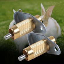 5set/Copper Automatic Nipple Water Feeder Drinker Waterer For Rabbit Nipple Drinker Waterer Poultry Feeder Bunny Rodent Mouse 2024 - buy cheap