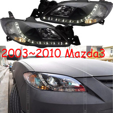3 2 pcs Car Styling para Mazda LEVOU Farol 2003 ~ 2010 ano Mazda3 Faróis LED DRL Feixe oi lo h7 HID Xenon Acessórios Do Carro 2024 - compre barato