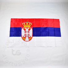 Сербия 90*150 см флаг, флаг для удовлетворения парадные вечерние висящий Национальный флаг сербии украшения дома флаг сербии 2024 - купить недорого