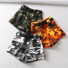 Summer Cotton High Waist Women Shorts Fashion Belt Multi-pocket Safari Style Shorts Sexy Vintage Camouflage Shorts 2024 - buy cheap