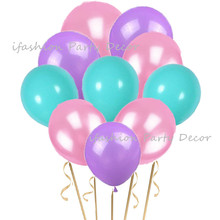 Gold Confetti Latex Balloons Wedding Balloons Jungle Party Favors Unicorn Mermaid Flamingo Birthday Party Decoration Supplies 2024 - buy cheap